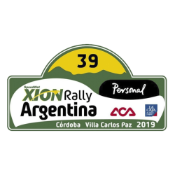ADHESIVO RALLY FIA WRC ARGENTINA