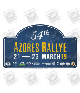 STICKER RALLY FIA WRC AZORES (Compatible Product)