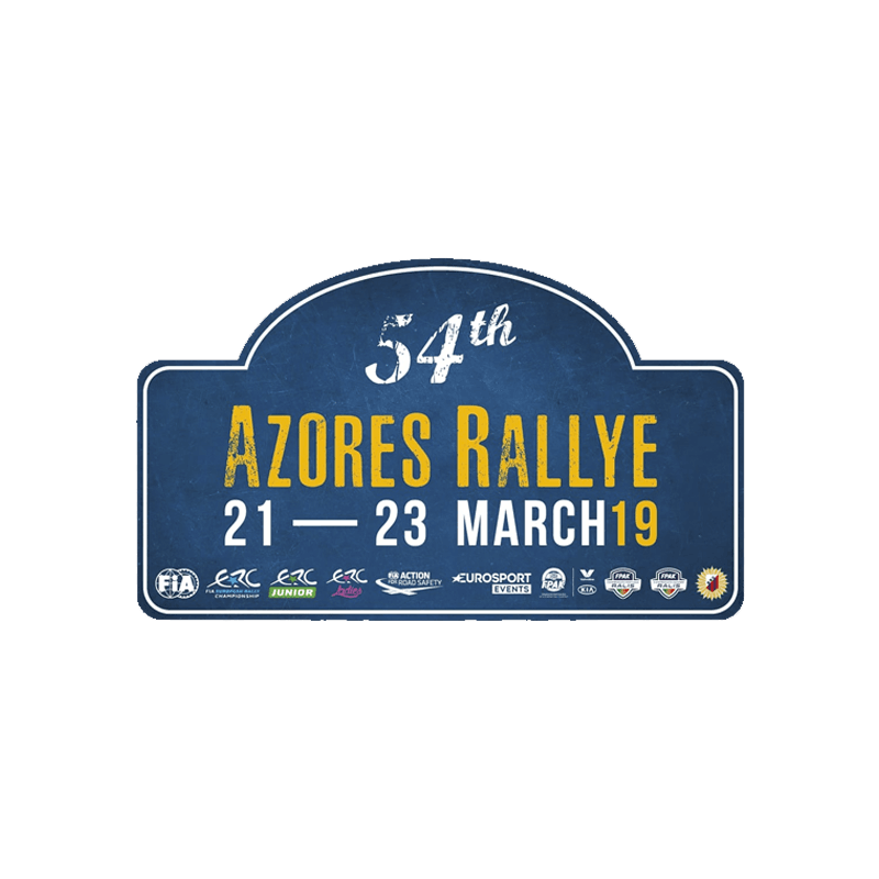 STICKER RALLY FIA WRC AZORES