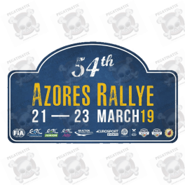 STICKER RALLY FIA WRC AZORES