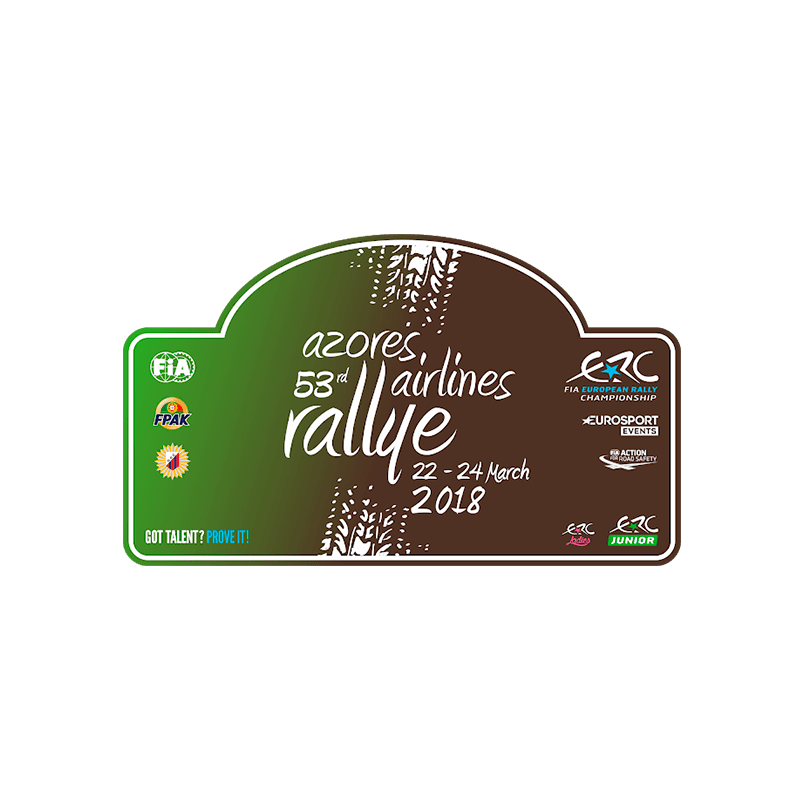 STICKER RALLY FIA WRC AZORES