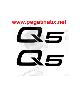 STICKER LOGO AUDI Q5 (Compatible Product)