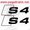 STICKER LOGO AUDI S4 (Produto compatível)
