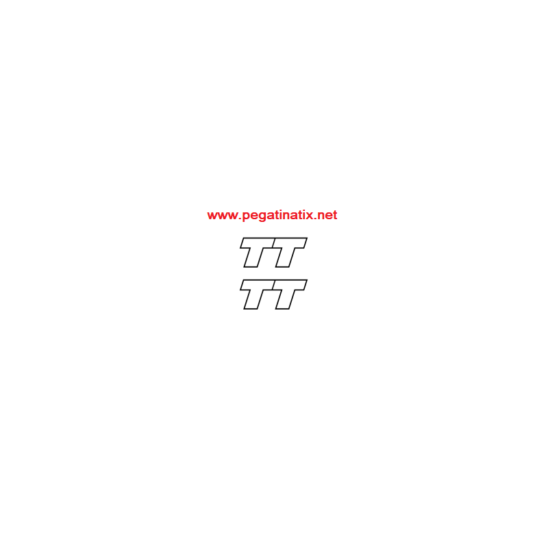 AUFKLEBER LOGO AUDI TT