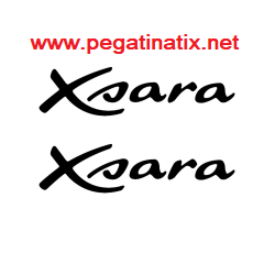AUTOCOLLANT LOGO CITROEN XSARA