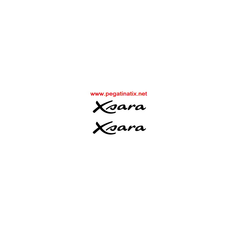 AUFKLEBER LOGO CITROEN XSARA