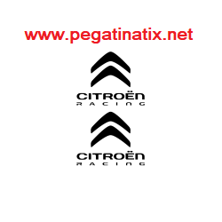 STICKER LOGO CITROEN RACING
