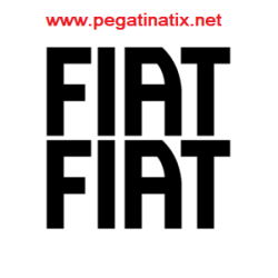 AUTOCOLLANT LOGO FIAT 500
