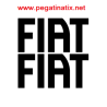 AUFKLEBER LOGO FIAT 500