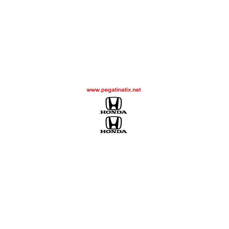 AUTOCOLLANT LOGO HONDA