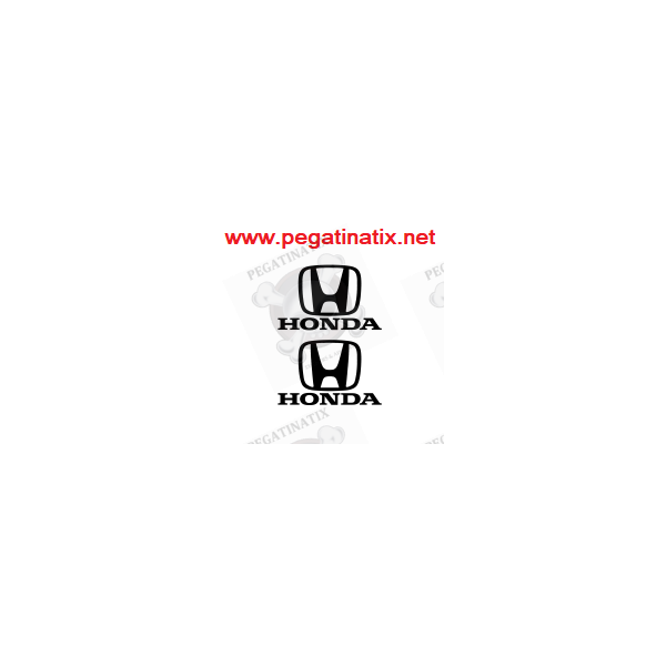 ORIGINAL Honda Schriftzug-11cm SCHWARZ-Aufkleber-Sticker-Logo