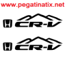 AUTOCOLLANT LOGO HONDA CIVIC