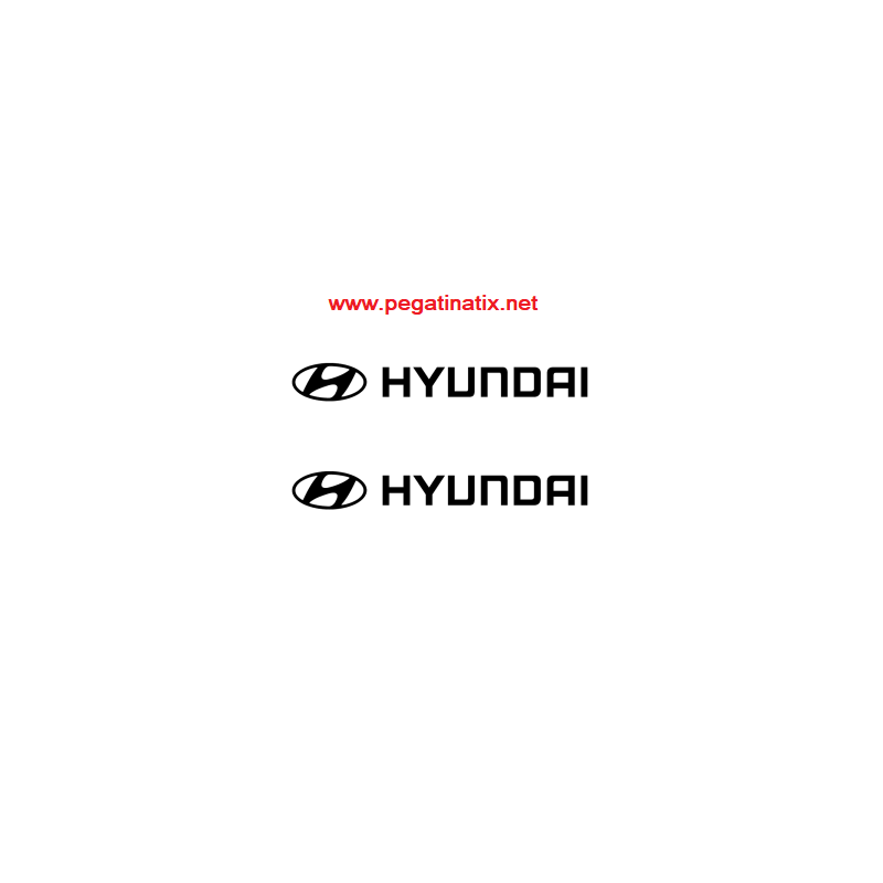 ADHESIVO LOGO HYUNDAI
