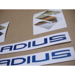 Adesivi Suzuki GLADIUS  WHITE/BLUE 2012 SV650