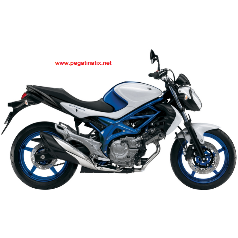 Adesivi Suzuki GLADIUS  WHITE/BLUE 2012 SV650