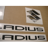 Autocollant Suzuki GLADIUS RED 2011 SV650