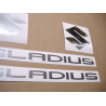 Stickers Suzuki GLADIUS SILVER 2013 SV650