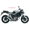 Stickers Suzuki GLADIUS SILVER 2013 SV650