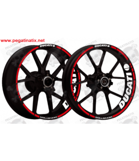 wheel stickers rims DUCATI CORSE 696