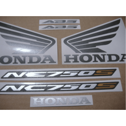 STICKER HONDA NC750S YEAR 2017 BLACK-BROWN