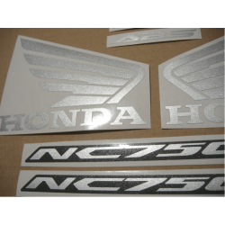 AUTOCOLLANT HONDA HONDA NC750S 2016 BLACK