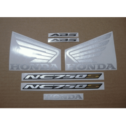 AUFKLEBER HONDA NC750S YEAR 2016 BLACK-RED