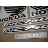 STICKER HONDA NC750S YEAR 2018 RED