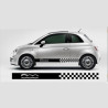 DECALS FLAG FIAT 500