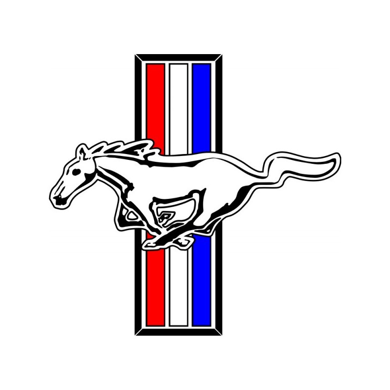 ADESIVI LOGO FIAT FORD MUSTANG