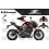 Stickers KAWASAKI Z-900 2017-2019 RED (Compatible Product)