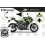 Stickers KAWASAKI Z-900 2019 SPECIAL CUP GREEN (Compatible Product)