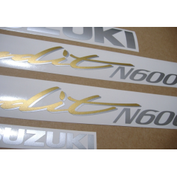 Stickers Suzuki Bandit 600N 1996