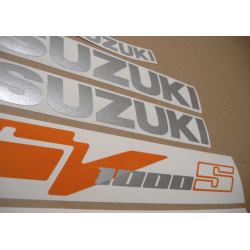 AUFKLEBER Suzuki  SV 1000S ORANGE YEAR 2003