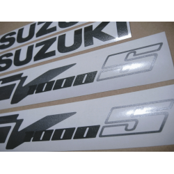Adhesivo Suzuki SV 1000S PLATA AÑO 2004