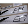 AUFKLEBER Suzuki SV 1000S GREY YEAR 2006