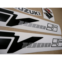 AUTOCOLLANT Suzuki SV 1000S GREY YEAR 2006