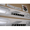 Stickers Suzuki SV 1000S BLUE YEAR 2007