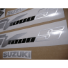 Stickers Suzuki SV 1000S BLUE YEAR 2007