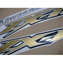 STICKERS KIT KAWASAKI ZX-12R YEAR 2004 BLUE