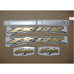 STICKERS KIT KAWASAKI ZX-12R YEAR 2004 BLUE