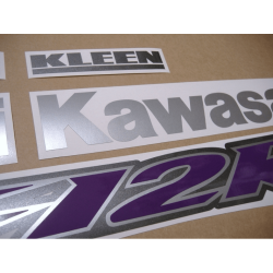 STICKERS KIT KAWASAKI ZX-12R YEAR 2004 RED 2