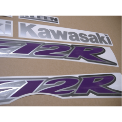 STICKERS KIT KAWASAKI ZX-12R YEAR 2004 RED 2
