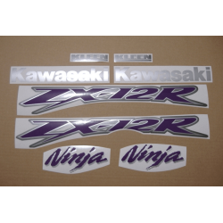 STICKERS KIT KAWASAKI ZX-12R YEAR 2004 RED 2
