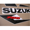 DECALS SUZUKI GSX-R 750 K4-K5 BLACK YEAR 2004-2005