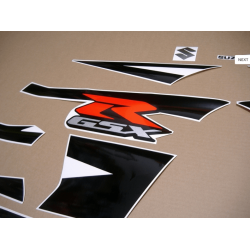 Adhesivo sticker SUZUKI GSX R750 K4-K5 BLACK YEAR 2004-2005