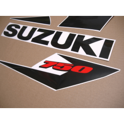 DECALS SUZUKI GSX-R 750 K4-K5 BLACK YEAR 2004-2005
