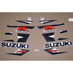 Aufkleber Suzuki GSX-R 750 K4-K5 BLACK YEAR 2004-2005