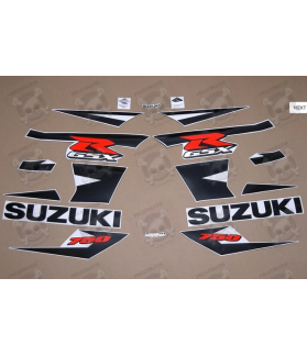 Adhesivo sticker SUZUKI GSX R750 K4-K5 BLACK YEAR 2004-2005 (Producto compatible)