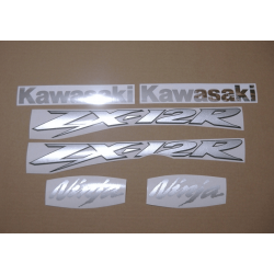 STICKERS KIT KAWASAKI ZX-12R YEAR 2006 BLACK
