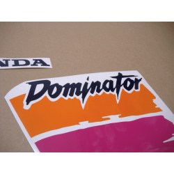 AUTOCOLLANT HONDA NX650 DOMINATOR YEAR 1991